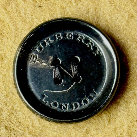 Burberry Men's Camel Wool Trench Coat - Picture 14 of 16